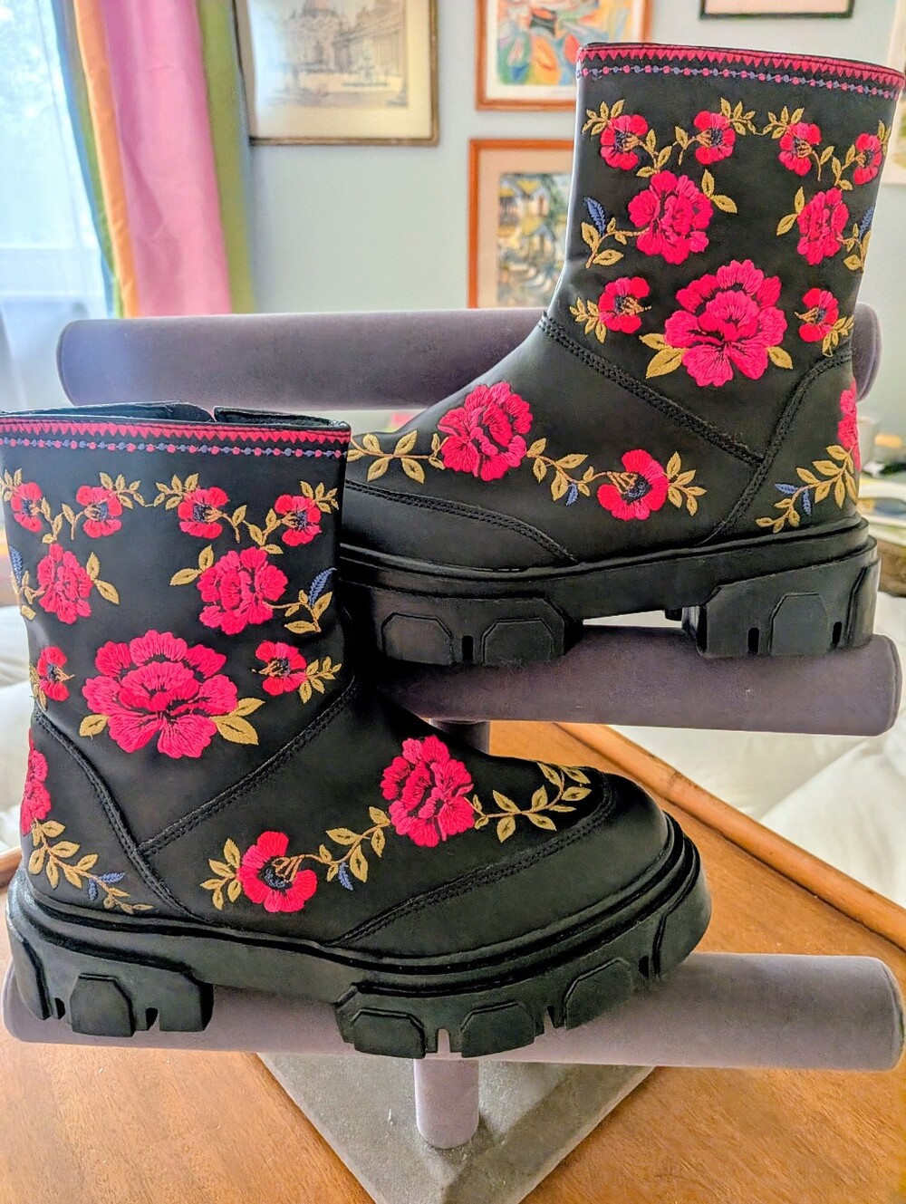 Farm to Rio Embroidery Boots. US. SZ. 7. NWOB.